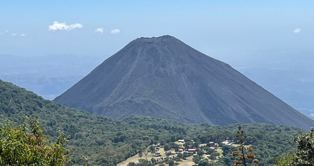 view from the top of the Santa Ana volcano El salvador