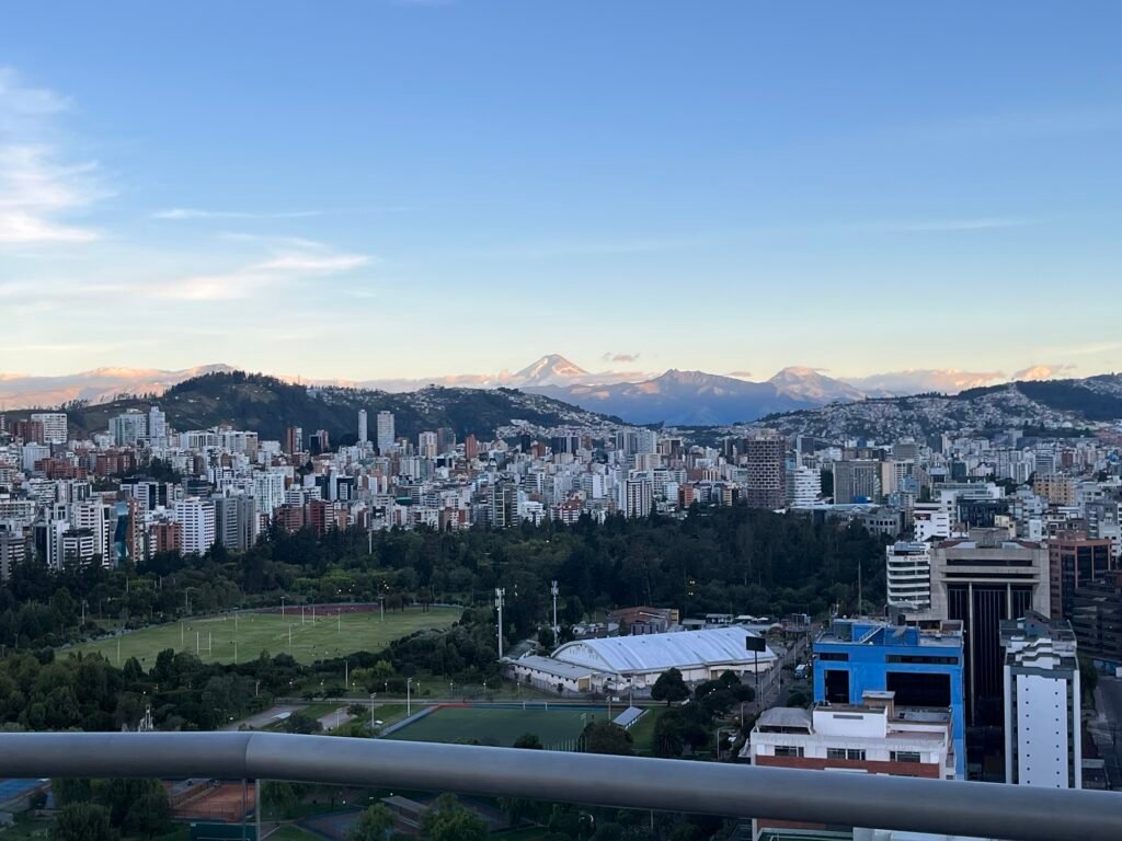 View of Quito, Ecuador