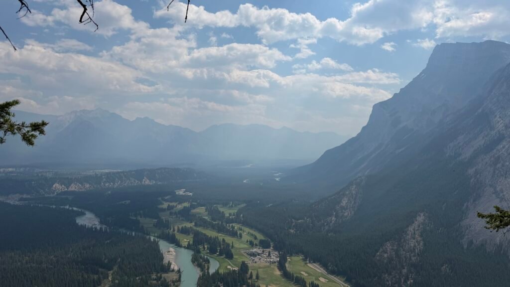 View from Tunnel Mountain Banff National Park