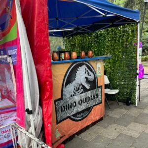 Dino Quesadillas in Mexico City. CDMX dinoquesadillas