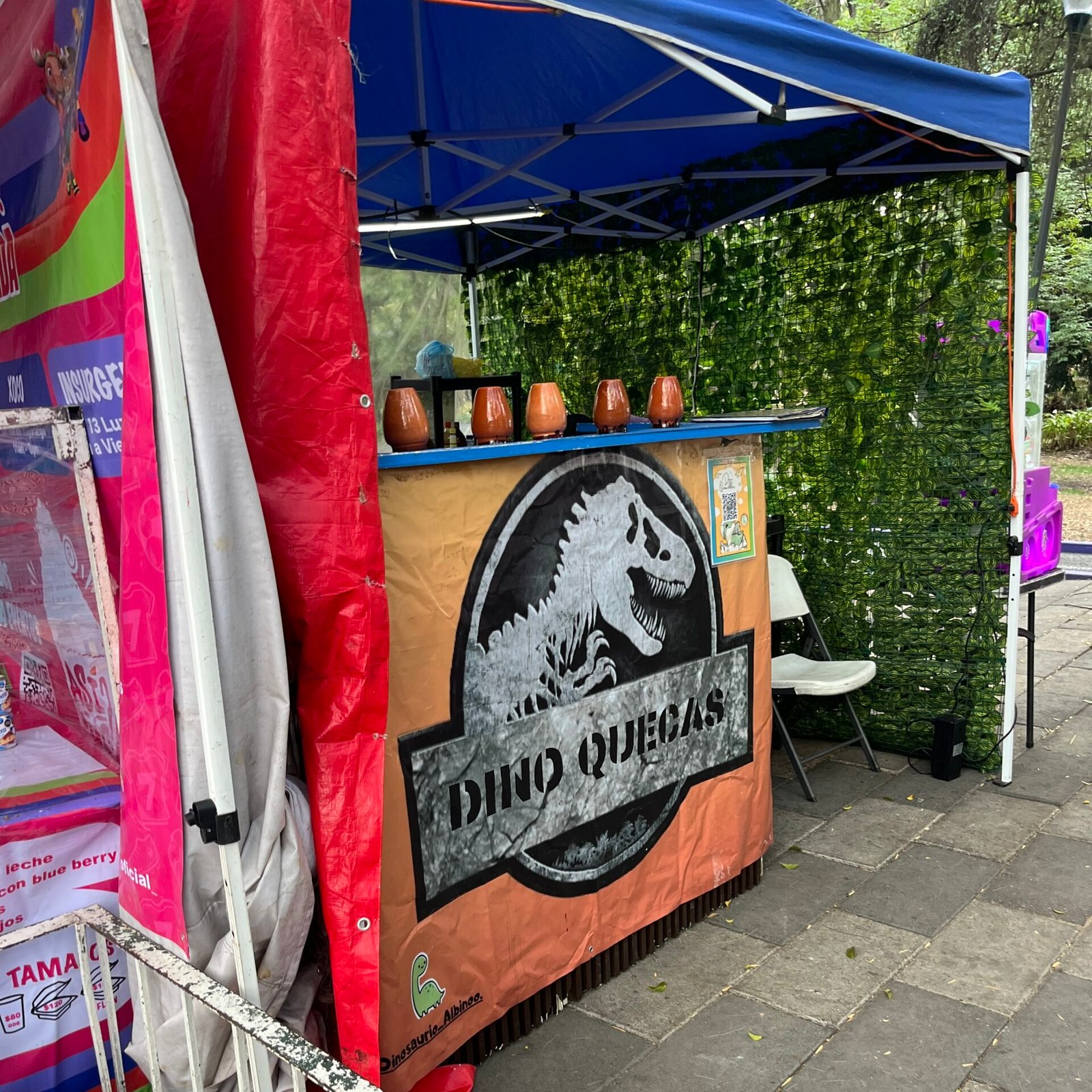 Dino Quesadillas in Mexico City. CDMX dinoquesadillas